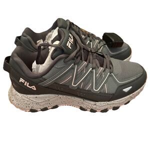 FILA Firetrail EVO Women’s Size 10 athletic Shoes Grey W/ pink New with Box